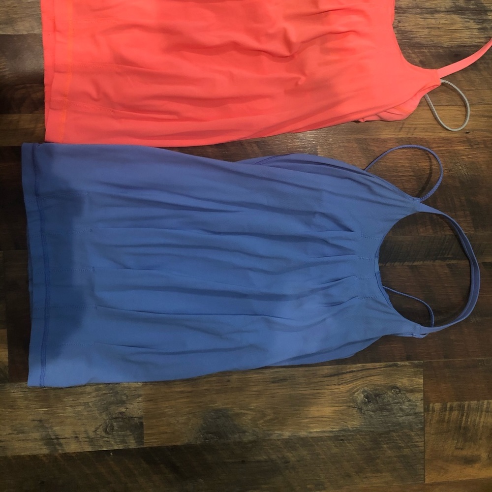 Lululemon flow & go tank top size 2